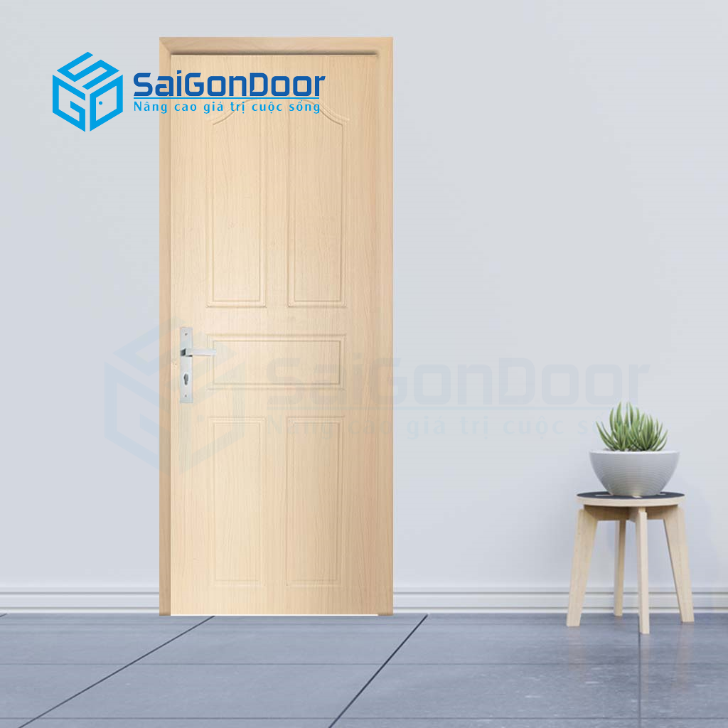 Mẫu cửa nhựa gỗ Composite chịu nước cao cấp