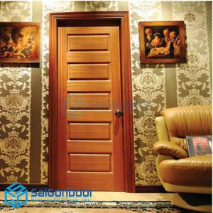 Cửa gỗ HDF Veneer 5B-XOAN DAO