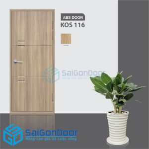 Cửa nhựa ABS Hàn Quốc KOS 116