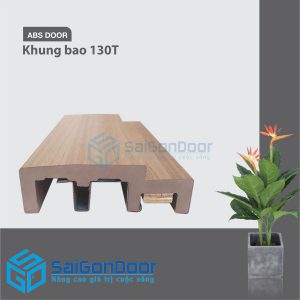 Cửa nhựa ABS Hàn Quốc Khung bao 130T_2