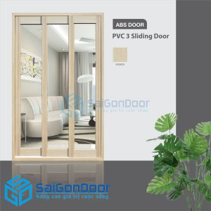 Cửa nhựa ABS Hàn Quốc PVC 3 Sliding Door