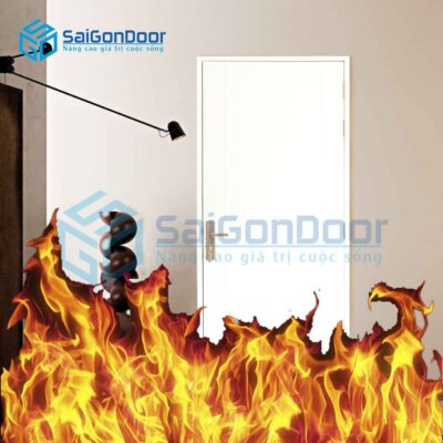 Cửa nhựa chậm cháy cửa nhựa Composite