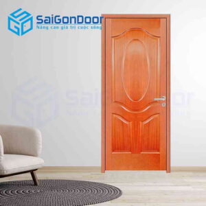 Cửa Gỗ HDF Veneer 3A xoan dao 2