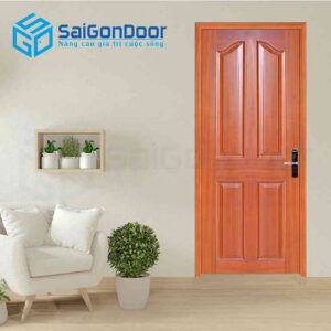 Cửa Gỗ HDF Veneer 4A sapele