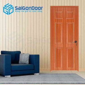 Cửa Gỗ HDF Veneer 6A sapele