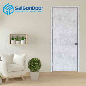 Cửa Gỗ MDF Laminate P1 van kem