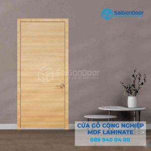 Cửa Gỗ MDF Laminate P1 van ngang