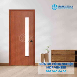 Cửa Gỗ MDF Veneer P1G1 cam xe
