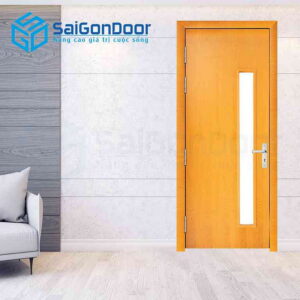 Cửa Gỗ MDF veneer P1G1 soi
