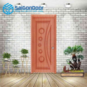 Cửa Nhựa Gỗ Composite 1K Xoan dao 2