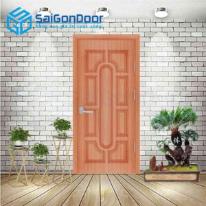 Cửa Nhựa Gỗ Composite 019 sapele 1
