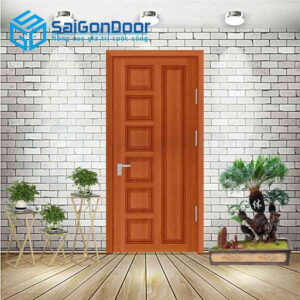 Cửa Nhựa Gỗ Composite 6B sapele 1