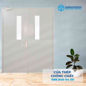 Cửa Thép Chống Cháy 2P1G2