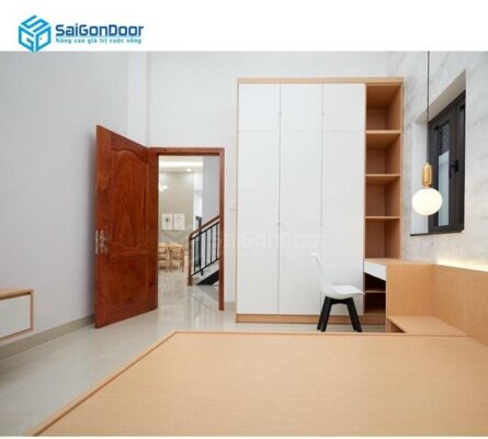 THI CÔNG LẮP ĐẶT TỦ QUẦN ÁO CỬA LÙA GIÁ RẺ | SAIGONDOOR