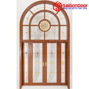 Cửa Nhôm Vân Gỗ SGD-CNVG-50