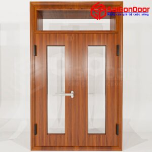 Cửa Nhôm Vân Gỗ SGD-CNVG-61